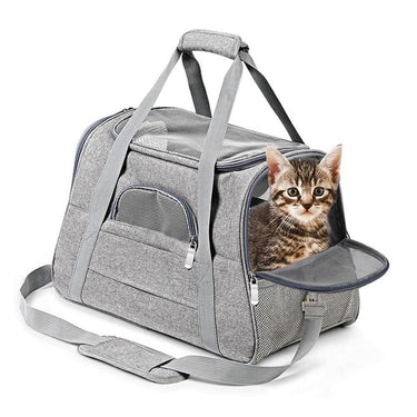 Nylon Mesh Breathable Cat Carrier Pet Carriers & Crates KittyNook